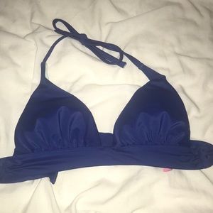 Blue Victoria’s Secret bikini top
